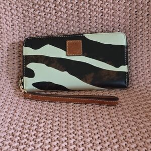 Dooney & Bourke Zebra Stripe Wristlet